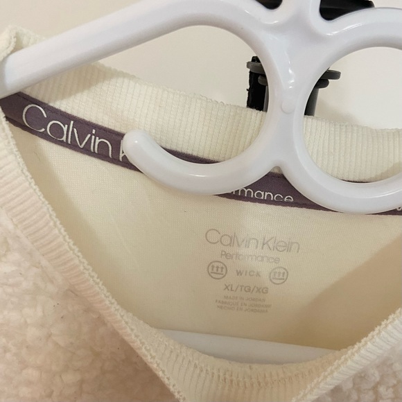 CALVIN KLEIN Teddy Fleece Sweater - Picture 5 of 6